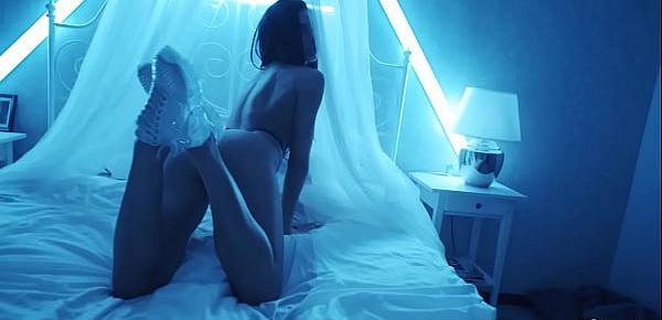  Sexy sensual video with an amazing Glamour model teasing for Nudex